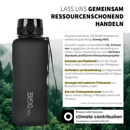 Sport Trinkflasche 1,5L mit Früchteeinsatz – BPA-frei & Stoßfest